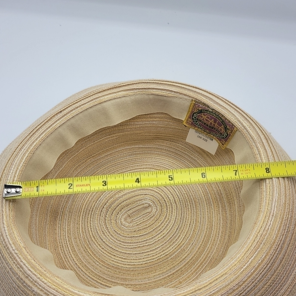 Scala Poly Straw Hat One Size - image 5